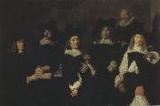Frans Hals The Governors of the Old Men's Almshouse (mk45) oil painting reproduction